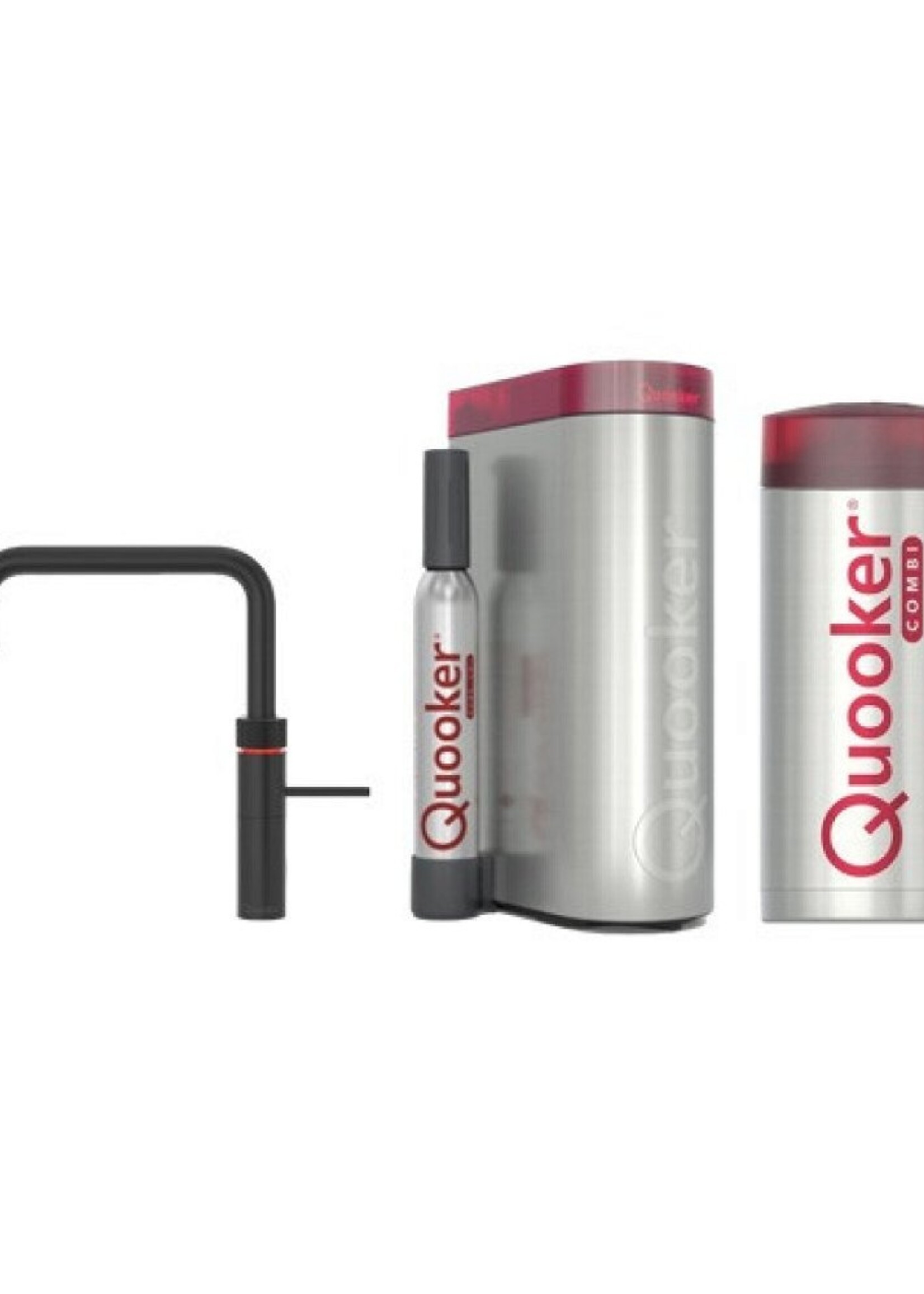 Quooker 22+FSBLK CUBE | Inclusief Montage | Multifunctioneel Watersysteem Zwart / Black