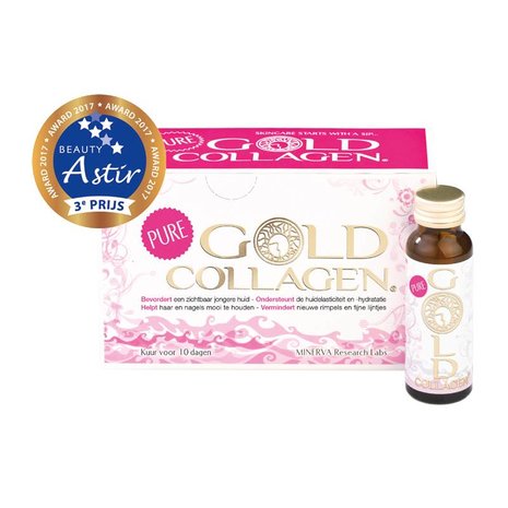 steeg Verbazing Bliksem Pure Gold Collagen® 10 dagen kuur - Apotheek en huid