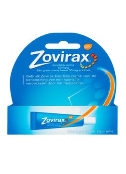 Zovirax Zovirax Koortslipcrème Tube - 2g