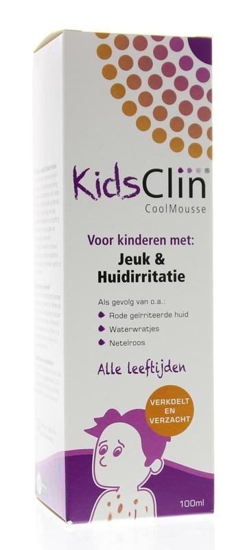 KidsClin CoolMousse Jeuk&Huidirritatie - 100ml