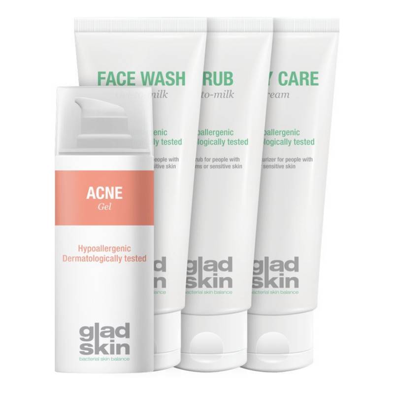 Gladskin ACNE Gel Care Set Large