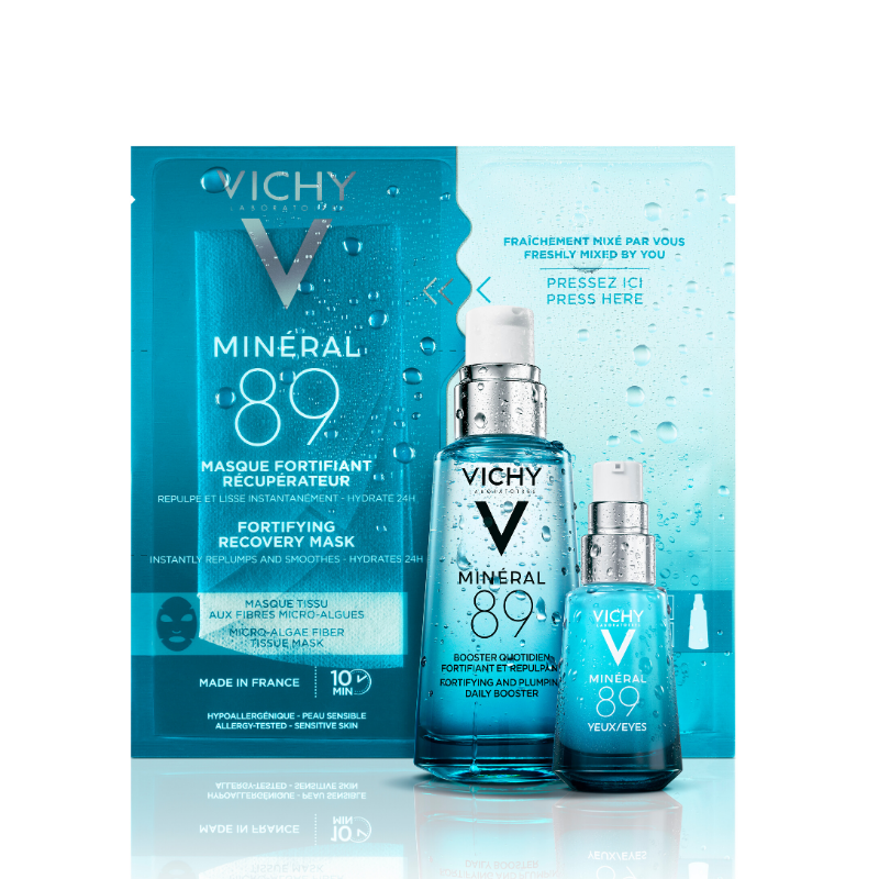 Vichy Mineral 89 - Tissue masker - dagelijkse booster voor een sterkere huid