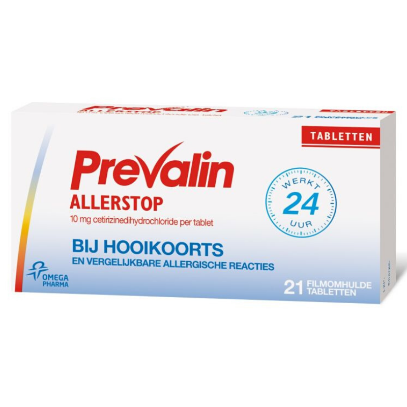 Prevalin Prevalin Allerstop Cetirizine - 10 mg - 21st.