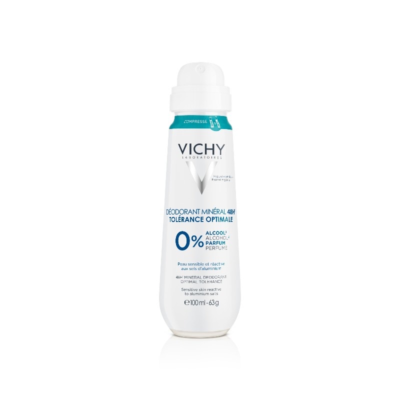 Integreren Voldoen Tonen Vichy Mineraal Deodorant Spray Compressed - 100ml | Online bestellen - Apotheek&Huid Integreren Voldoen Tonen Vichy Mineraal Deodorant Spray Compressed - 100ml | Online bestellen - Apotheek&Huid