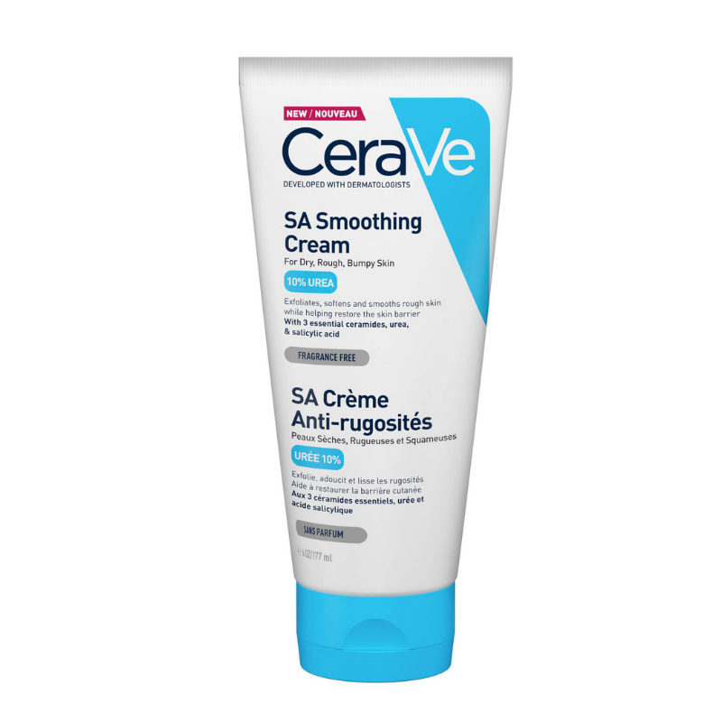CeraVe - SA Smoothing Cream - voor droge en ruwe huid - 177ml