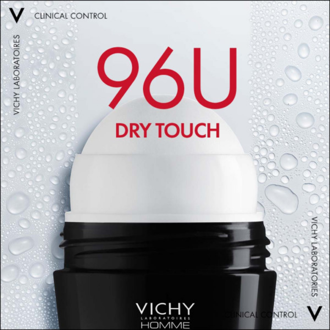 Vichy Homme Clinical Control 96 uur Deodorant Roller