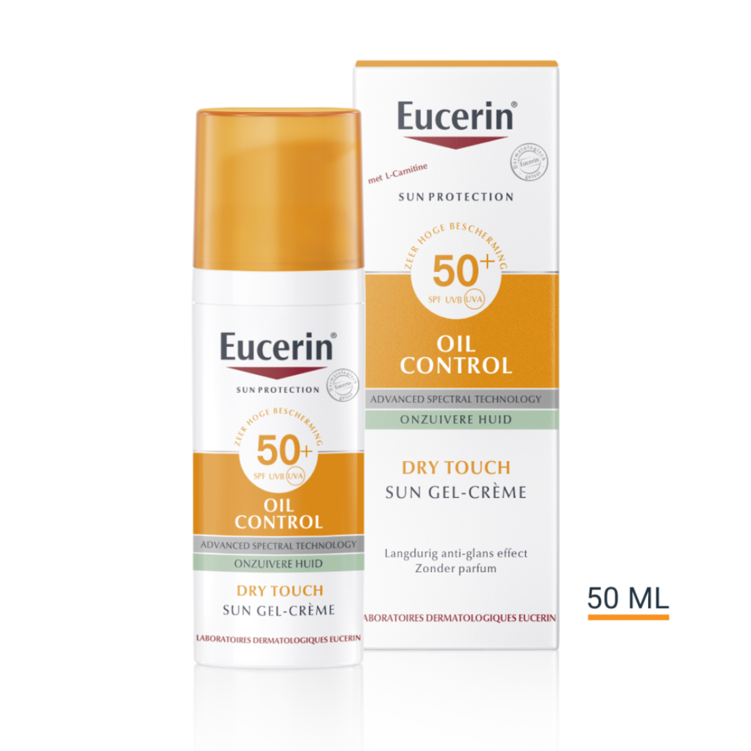 Eucerin Sun Oil Control SPF50 - 50ml | Online bestellen - Apotheek huid