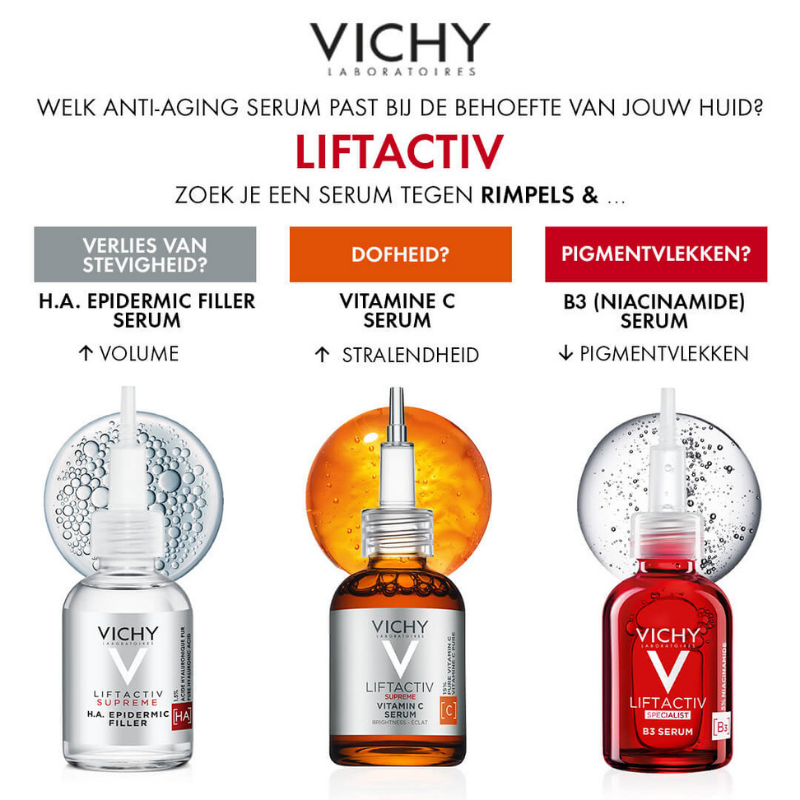 Vichy Liftactiv Supreme - Vitamine C Serum - Met 15% pure vitamine C voor een stralende huid -  20ml