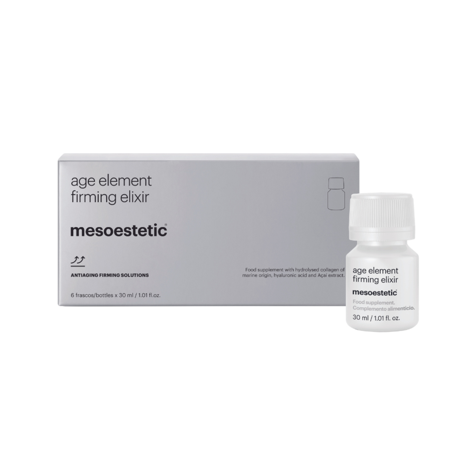Mesoestetic Age element firming elixir - 6x30ml | Online bestellen - Apotheek en huid