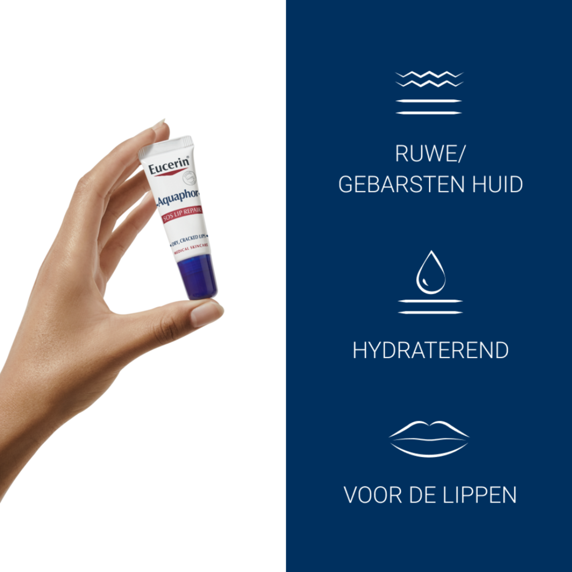 Eucerin Aquaphor SOS Lip Balm 10ml Online bestellen Apotheek en huid