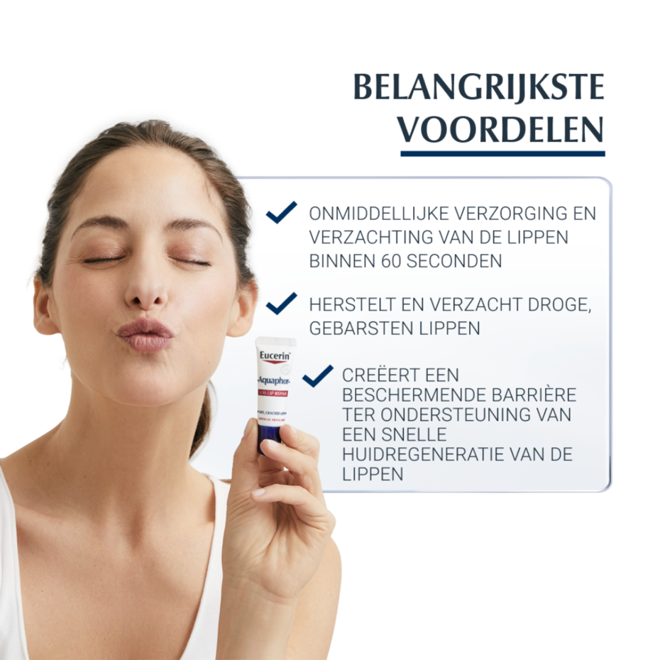 Eucerin Aquaphor SOS Lip Balm 10ml Online bestellen Apotheek en huid