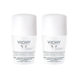 Vichy Vichy Anti-transpiratie Deodorant 48u voor de gevoelige of geëpileerde huid - roller 2x50ml Vichy Vichy Anti-transpiratie Deodorant 48u voor de gevoelige of geëpileerde huid - roller 2x50ml