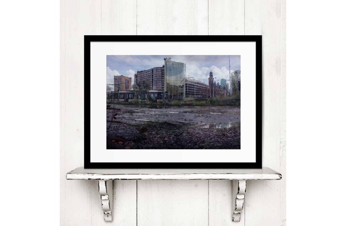 Poster: Verlaten Rotterdam
