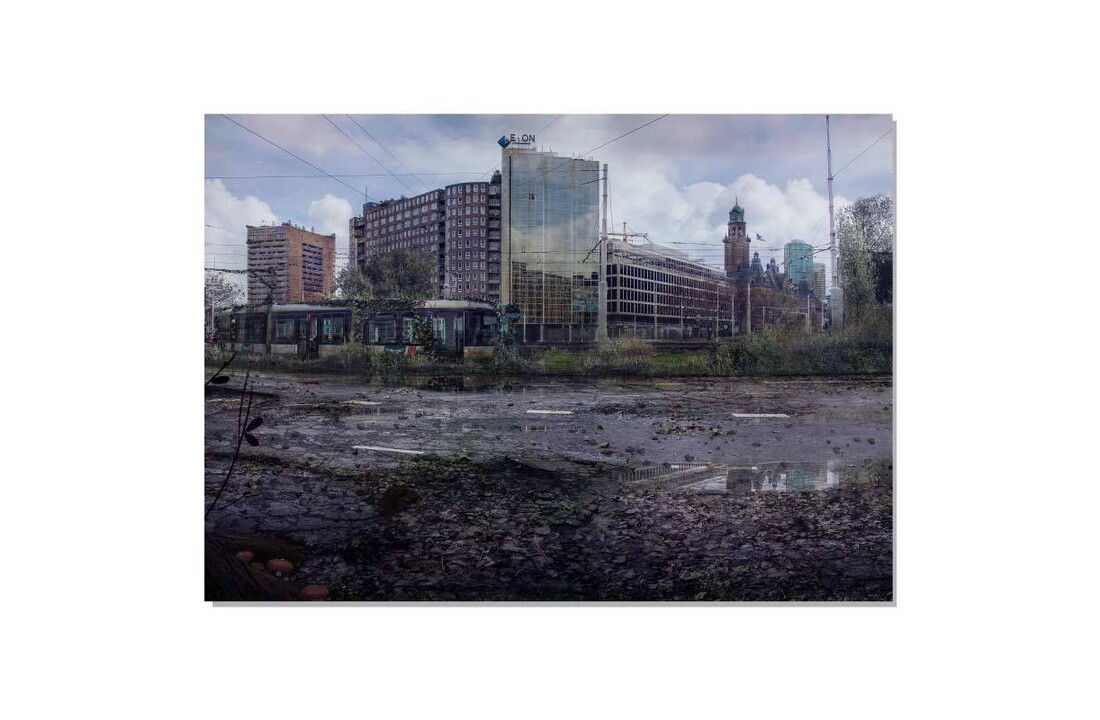 Poster: Verlaten Rotterdam