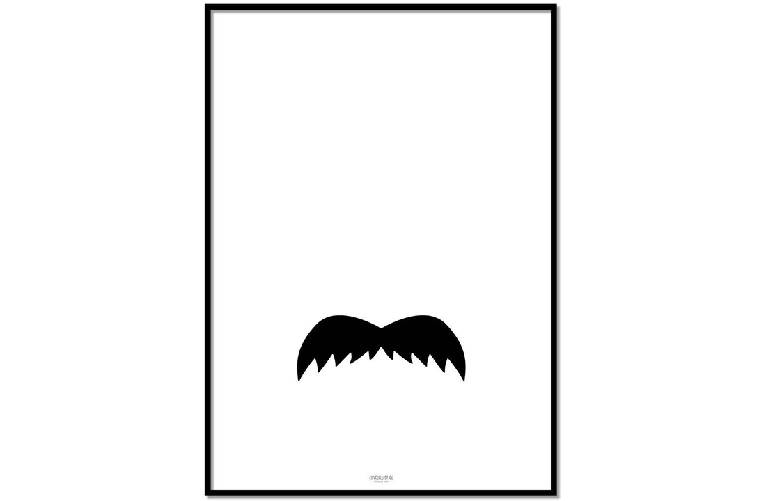 Poster kinderkamer snorrenmans
