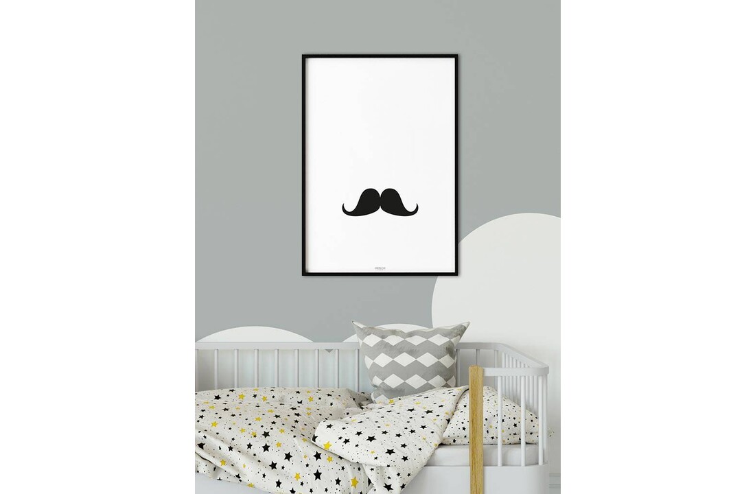 Poster kinderkamer gentleman