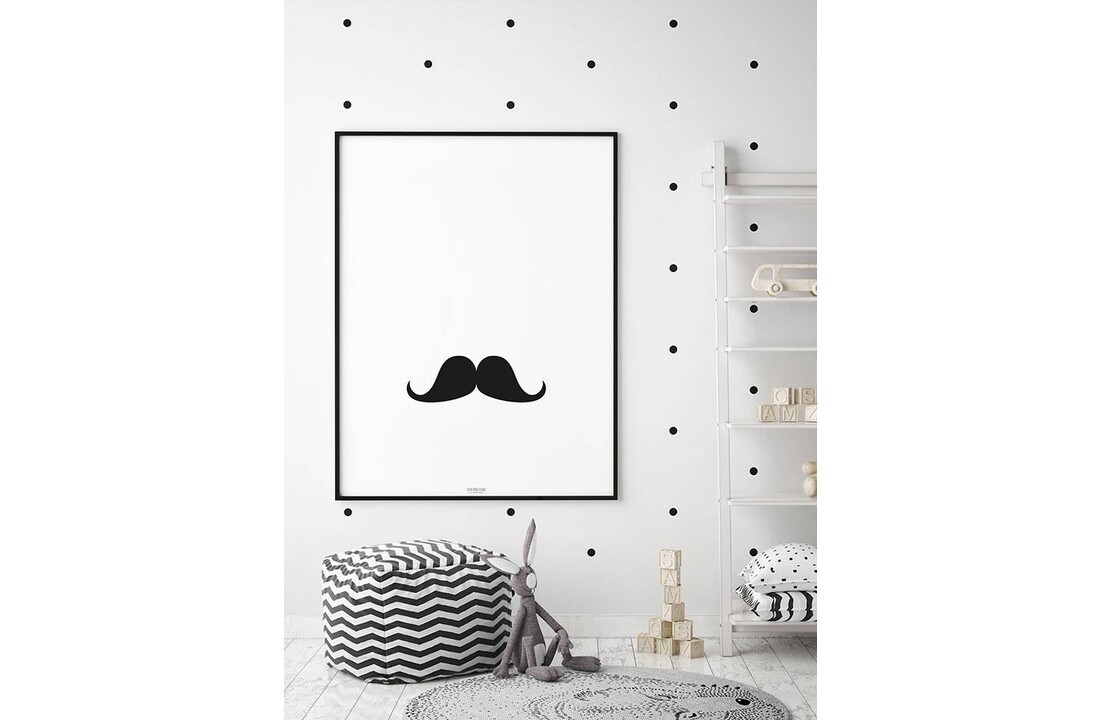 Poster kinderkamer gentleman