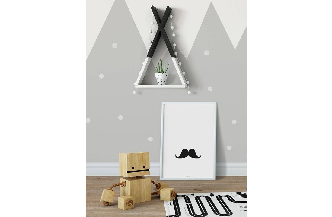 Poster kinderkamer gentleman
