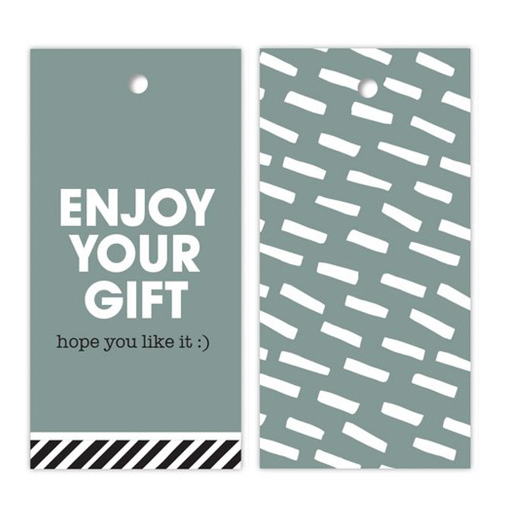 Cadeaulabel - Enjoy your gift (per stuk)
