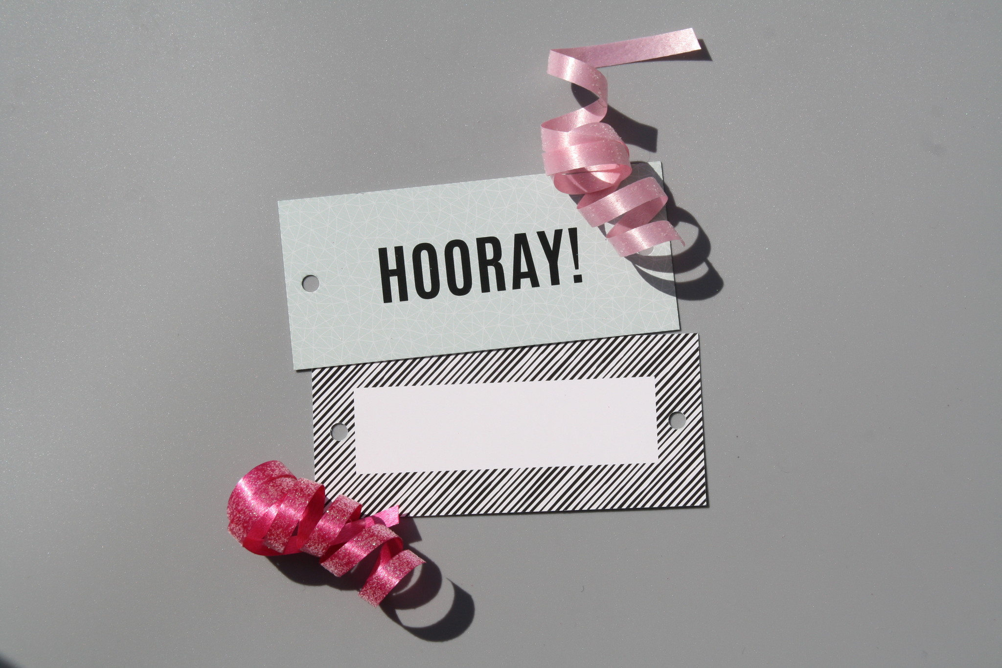Cadeaulabel Hooray!