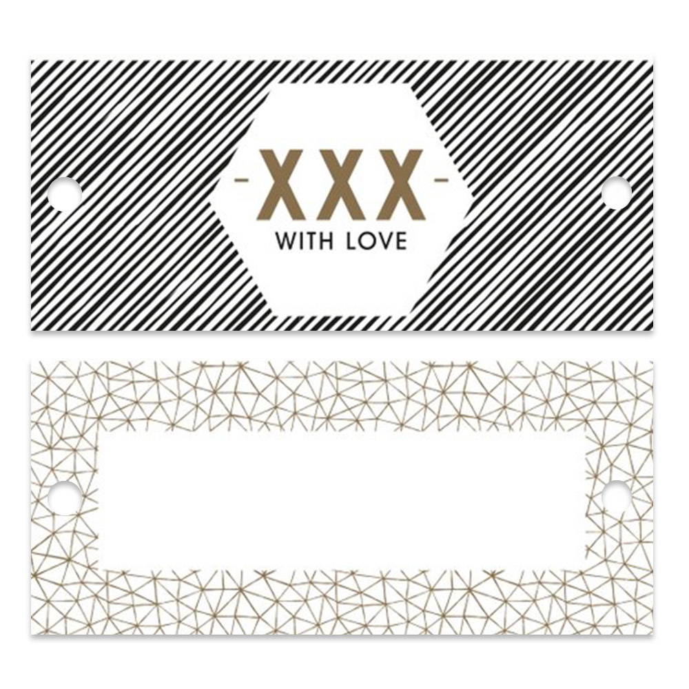 Cadeaulabel xxx with love