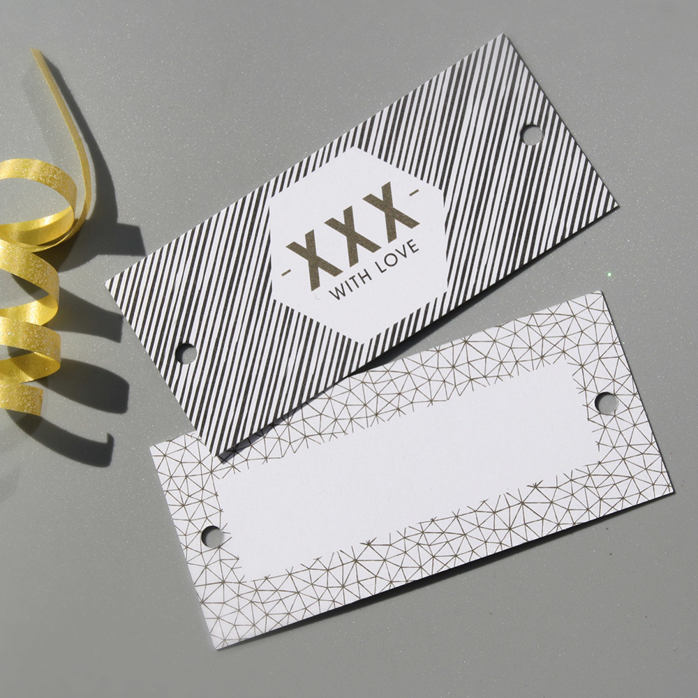 Cadeaulabel xxx with love