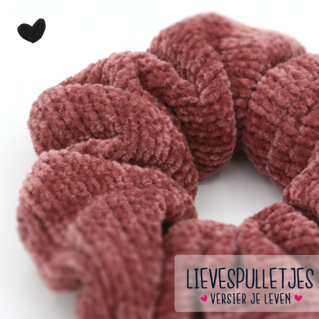 Mooie scrunchies / haarelastiek - Vintage