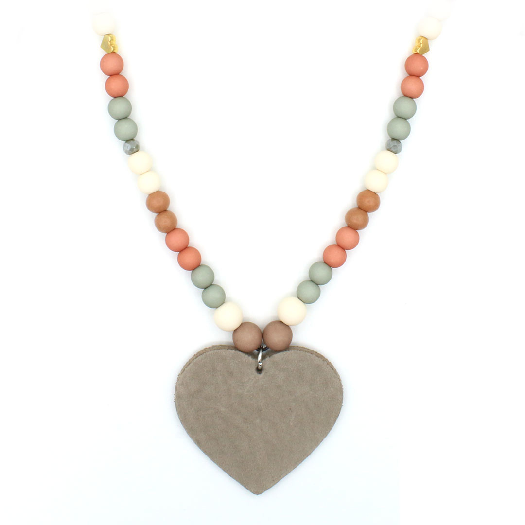 Kinderketting met scrunchie - lief