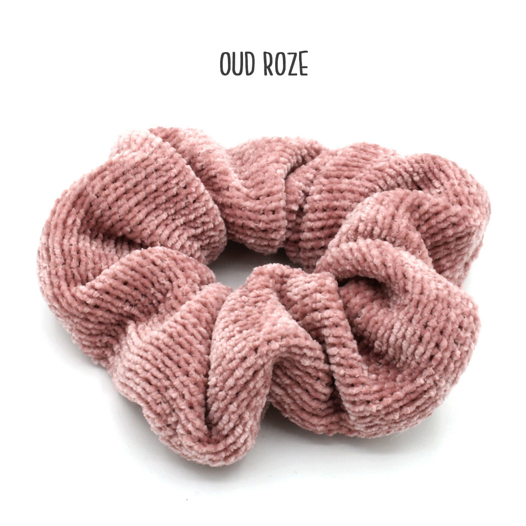Kinderketting met scrunchie - pastel