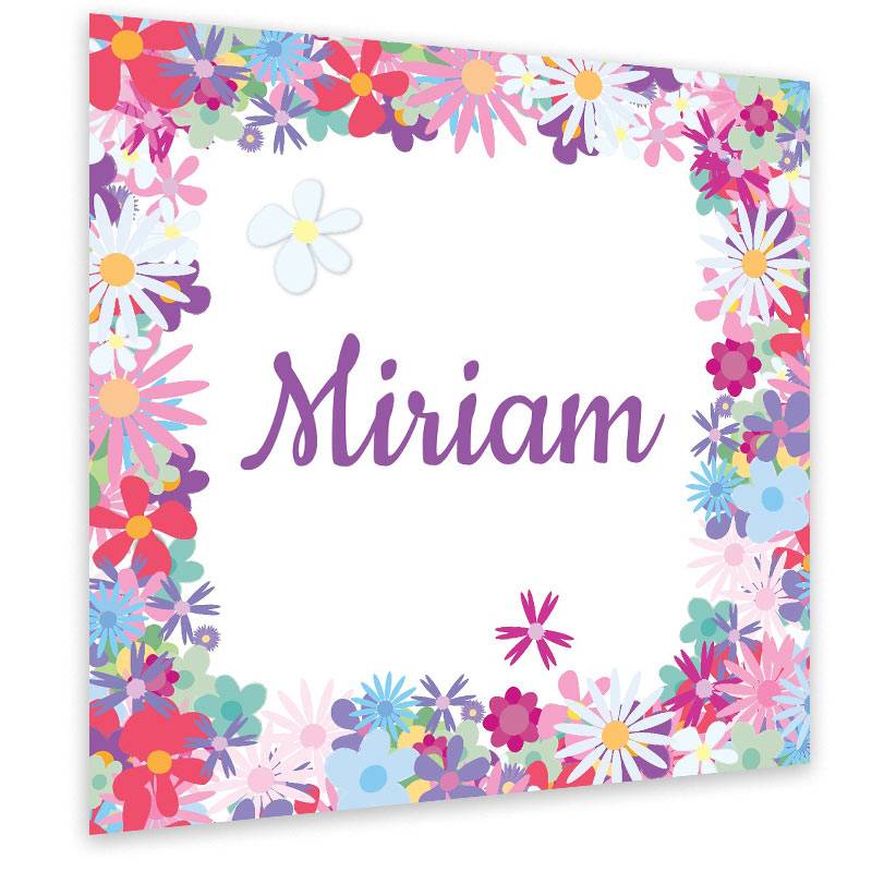 Muurdecoratie: Flower Power