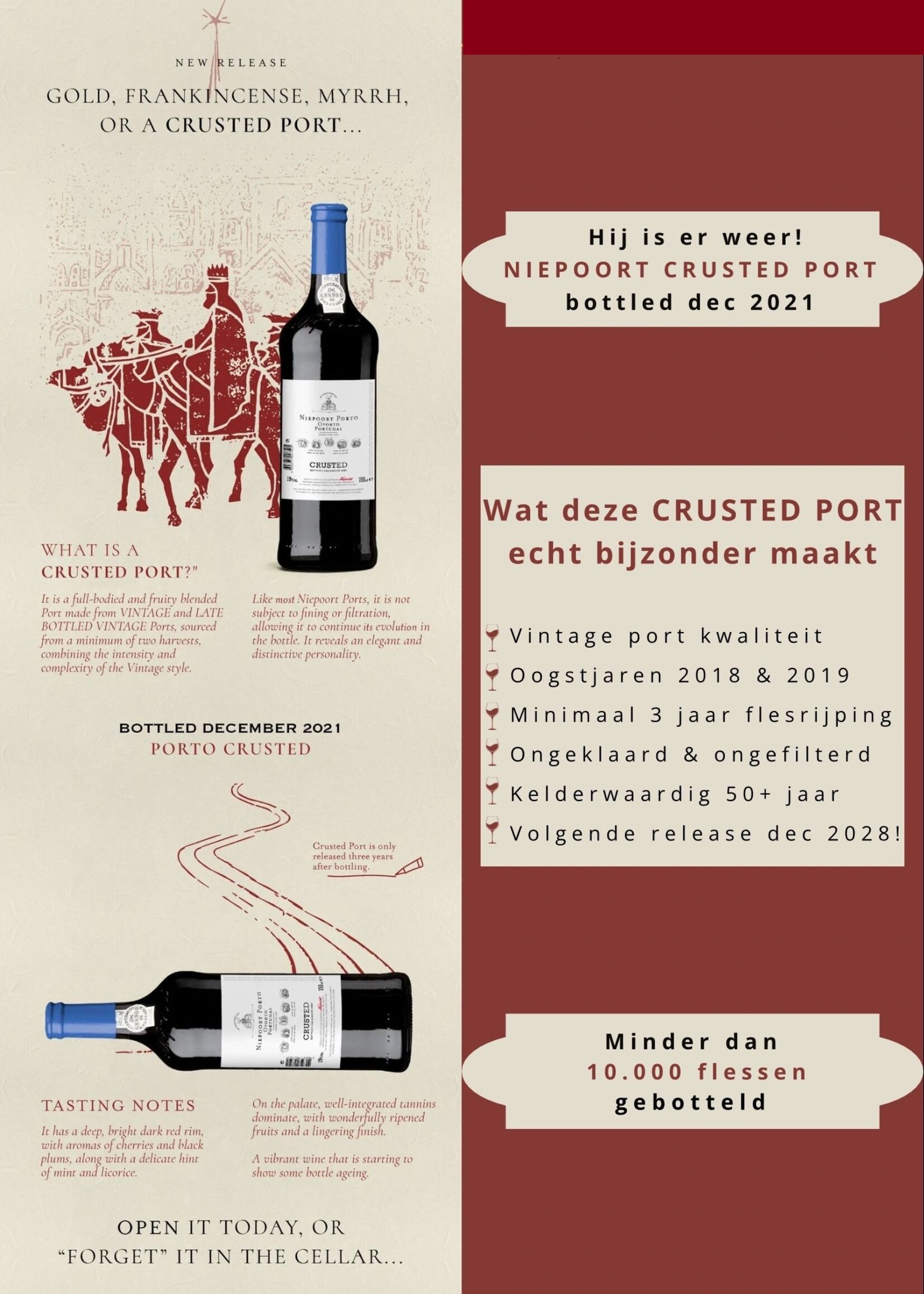 Niepoort Port Crusted port botteling 2021