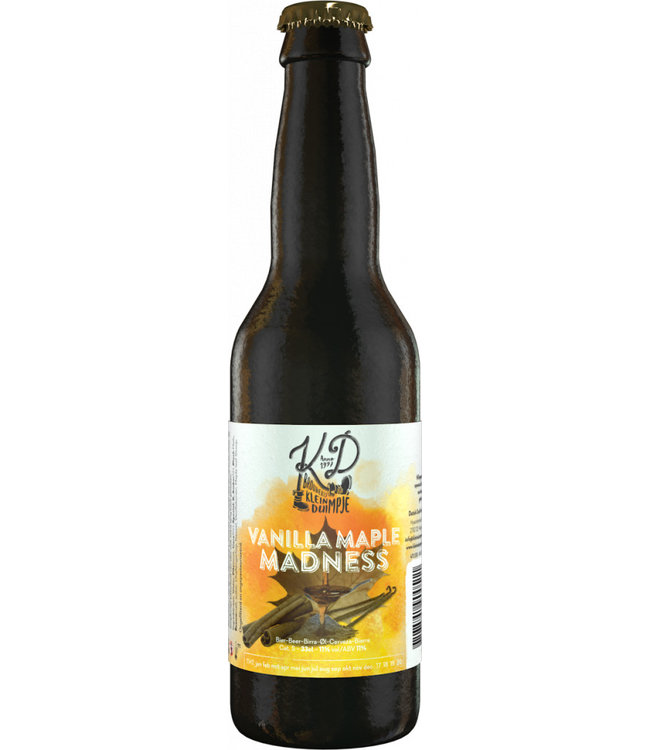 Klein Duimpje Vanilla Maple Madness 3.0 RIS • 11% - fles  330ml.