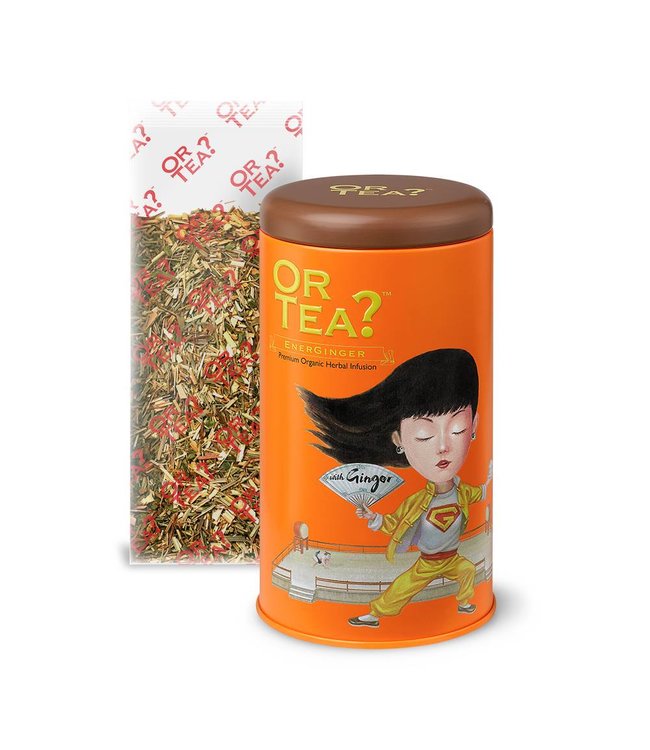 EnerGinger - losse kruidenthee in verzamelblik