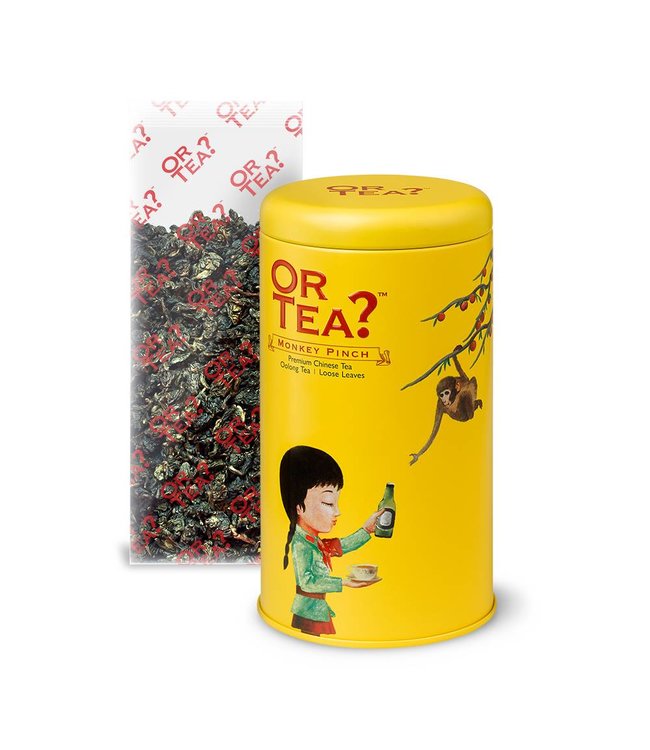 Monkey Pinch Oolong - Loose Oolong tea in canaster