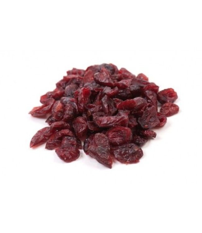 Cranberries z.t.s. met appeldiksap gezoet 400 gram