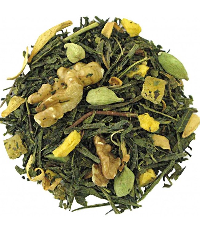 Walnut Vanilla Green tea - 90 gram