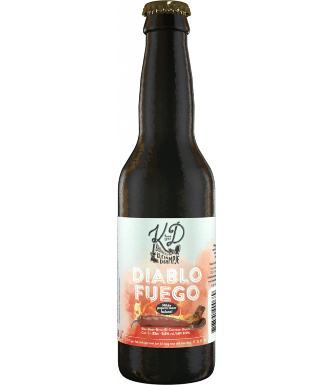 Klein Duimpje Diablo Fuego - fles 330ml.