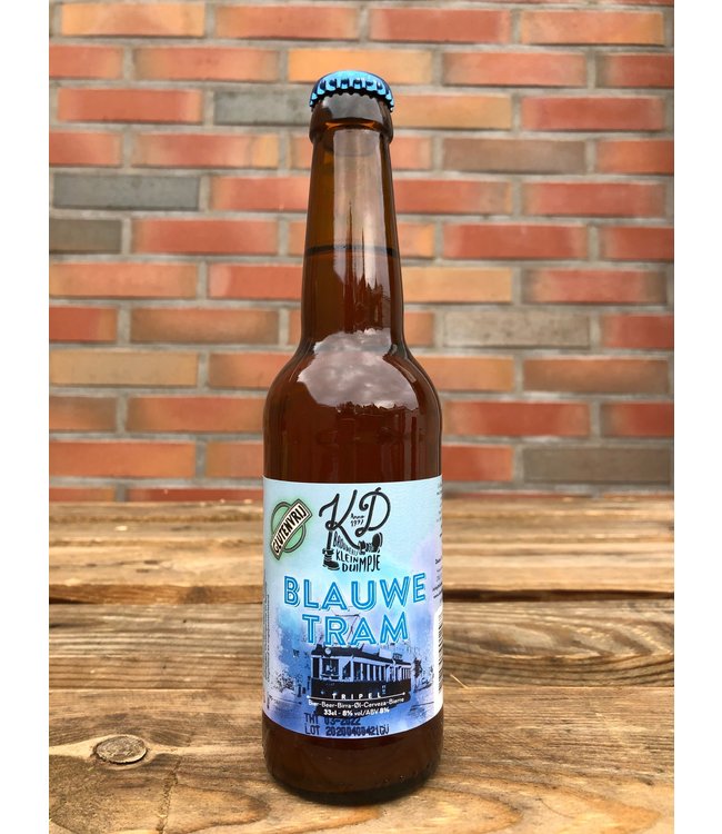 Klein Duimpje Blauwe Tram ( Glutenvrij) - fles 330ml.