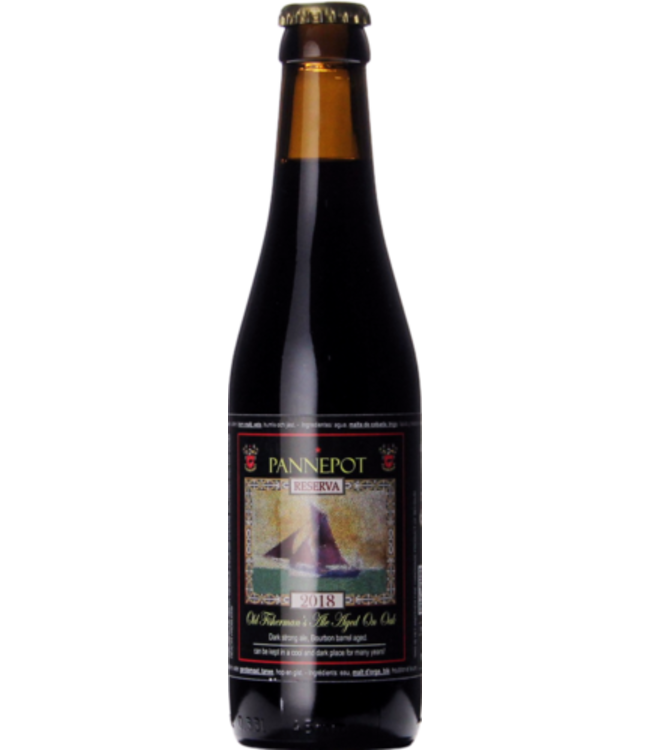 Struise - Pannepot Old Fisherman's Ale Reserva 2018 - bottle 330ml.