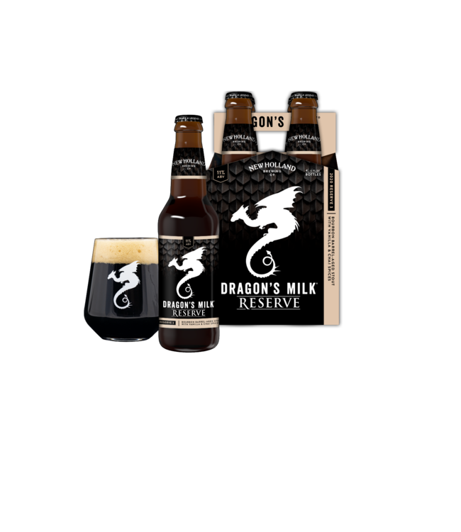 New Holland - Dragon's Milk Reserve: 2020 # 3 BBA - fles 355ml.