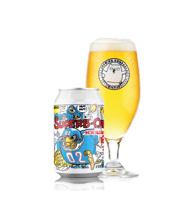 Uiltje Brewing co. Superb-Owl - 0.2% IPA - can 330ml.