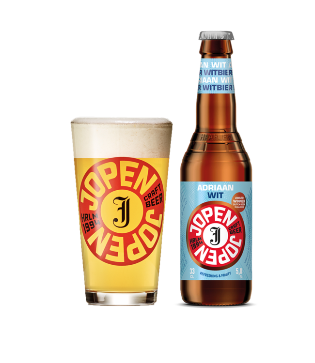 Jopen Adriaan Wit - fles 330ml.