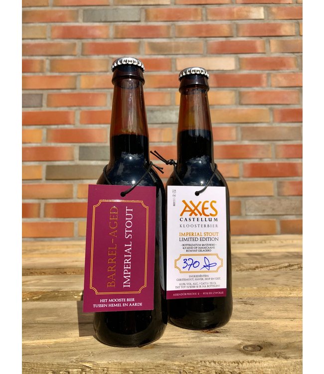 Axes Castellum - Stout Barrel aged - fles 330ml.