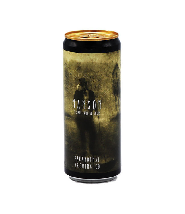 Paranormal Brewing Co collab/ Dry & Bitter Brewing Company - Manson - can 330ml.