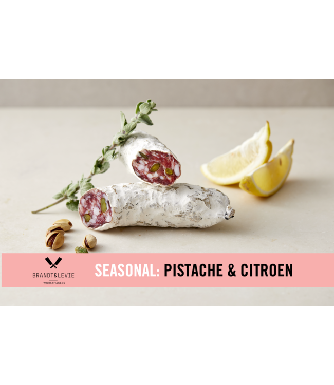 Brandt & Levie Pistache & Siciliaanse citroen