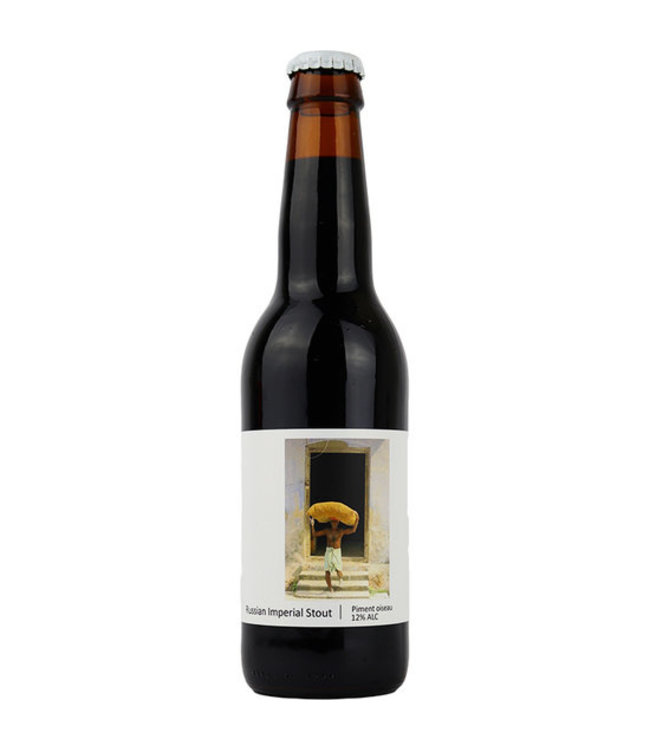 Brasserie Popihn Russian Imperial Stout – Piment Oiseau - bottle 330ml.