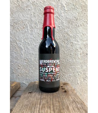 Nerdbrewing - Suspend Imperial Oatmeat Stout w. Maple Syrup & Cinnamon