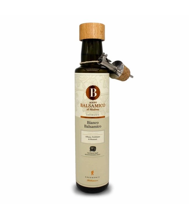 Greenomic ACETO BALSAMICO BIANCO - fles 250ml.