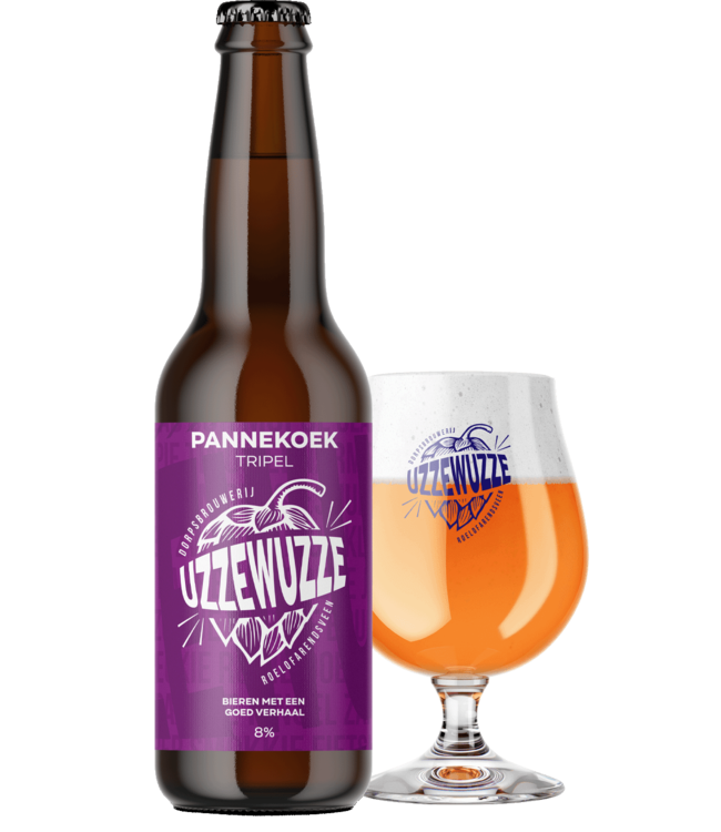 Uzzewuzze - Pannekoek - fles 330ml.