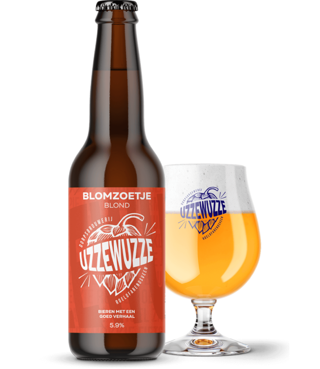 Uzzewuzze - Blomzoetje - fles 330ml.